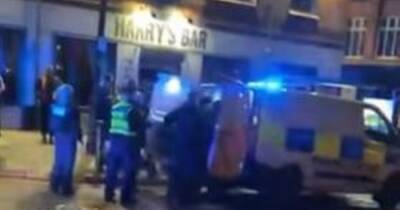 Man stabbed in the hand during fight in Oldham town centre