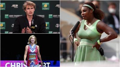 Serena Williams backed by Chris Evert over Alexander Zverev ‘jail’ comments