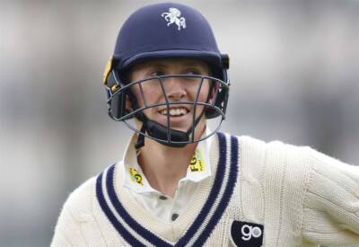 Kent's Zak Crawley hits century for England against West Indies in First Test in Antigua
