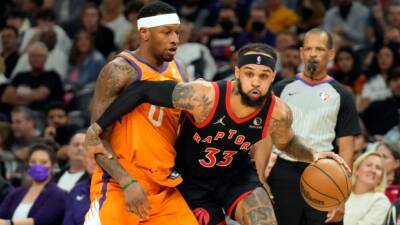Trent Jr. scores 42, Raptors hold off league-leading Suns