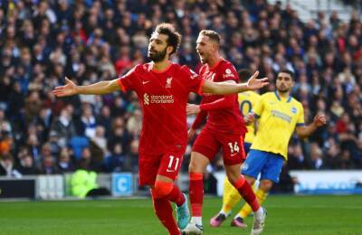 Brighton vs Liverpool final score: Title-chasing Reds grab eighth-straight win