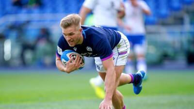 Gregor Townsend - Stuart Hogg - Finn Russell - Chris Harris - Darcy Graham - Sam Johnson - Kyle Steyn - Paolo Garbisi - Chris Harris scores two tries as Scotland record convincing victory in Italy - bt.com - France - Italy - Scotland -  Rome - county Harris - county Union