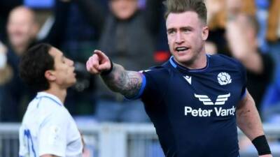 Stuart Hogg - Chris Harris - Darcy Graham - Sam Johnson - Six Nations 2022: Italy 22-33 Scotland - visitors bounce back with disjointed win - bbc.com - Italy - Scotland - Ireland -  Rome