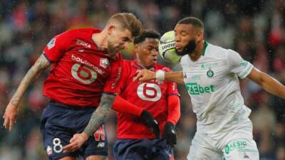 Sanches injured as Lille draws at home to Saint-Etienne