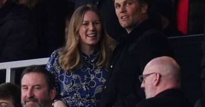 NFL legend Tom Brady in attendance for Man Utd vs Tottenham at Old Trafford