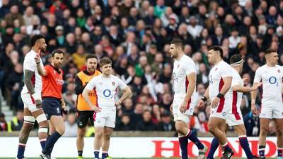 England lock Ewels gets fastest-ever Six Nations red card