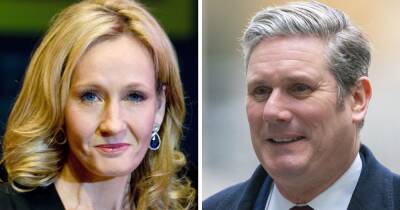 JK Rowling attacks Labour leader Keir Starmer after he says ‘trans women are women’