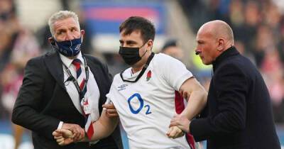 England vs Ireland pitch invader who joins national anthem rugby tackled by security