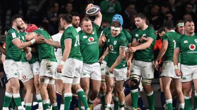 Marcus Smith - Jack Nowell - Tom Curry - Charlie Ewels - Ellis Genge - Kyle Sinckler - James Ryan - Finlay Bealham - Jack Conan - England beaten by Ireland after 82-second red card - thenationalnews.com - France - Ireland