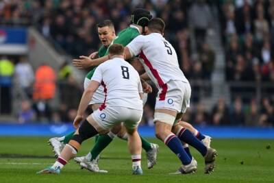 Marcus Smith - Charlie Ewels - Courtney Lawes - James Lowe - James Ryan - Finlay Bealham - Hugo Keenan - Jack Conan - Dan Sheehan - Mathieu Raynal - Ireland beat 14-man England after Ewels' record red card - news24.com - France - Scotland - Ireland -  Paris