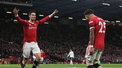 Manchester United 3-2 Tottenham Hotspur - Cristiano Ronaldo hits hat-trick as Red Devils lay down top-four marker