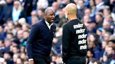 Patrick Vieira sees no room for error from his players when champions visit
