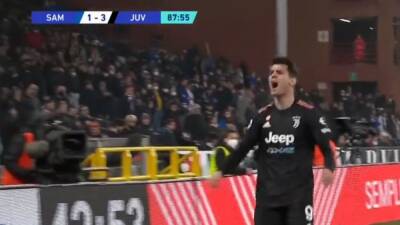 Este gol no lo mete cualquiera: dificilísima definición de Morata - en.as.com