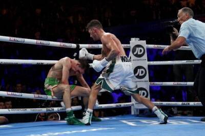 Michael Conlan - Leigh Wood - WATCH | Brutal knock-out sees Irish boxer crash out the ring - news24.com - Ireland