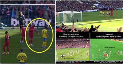 Liverpool: Jordan Henderson's clever tactic for Mo Salah penalty