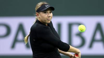 Amanda Anisimova abruptly retires against Leylah Fernandez at Indian Wells minutes after squandering four match points