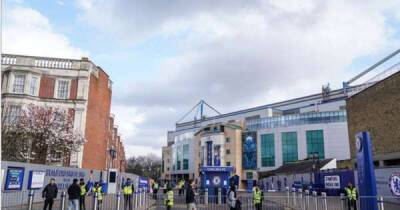 Chelsea's Stamford Bridge deserted ahead of kick-off with concourse and club shop shut