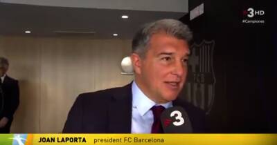Barcelona president Joan Laporta makes Erling Haaland admission amid Man City developments