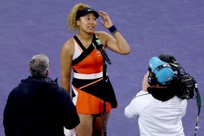 Naomi Osaka explains why Indian Wells heckler left her in tears