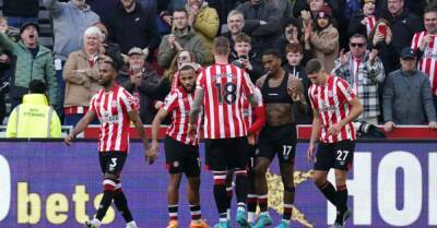 Ivan Toney hits late double to ease Brentford fears and deepen Burnley’s