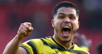 Roy Hodgson - James Ward-Prowse - Juraj Kucka - Fraser Forster - Che Adams - Cucho's double boosts Watford's survival chances - msn.com - Manchester - Colombia