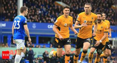 Frank Lampard - Ruben Neves - Raul Jimenez - Conor Coady - Jose Sa - EPL: Coady heads Wolves to win at ailing Everton - timesofindia.indiatimes.com - Jordan