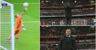 Brendan Rodgers - Mikel Arteta - Harvey Barnes - Aaron Ramsdale - Bernd Leno - Rodgers' reaction to Ramsdale's incredible save during Arsenal vs Leicester - givemesport.com - Germany