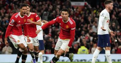 Cristiano Ronaldo hat-trick earns Manchester United dramatic win over Tottenham