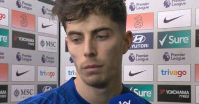 Kai Havertz says "sorry" but rejects red card claims after controversial Chelsea win