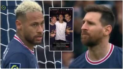 Luis Suarez's wholesome message to Messi and Neymar as PSG pair booed by own fans