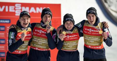2022 Ski Flying World Championships: Slovenia end Norway's team reign as Germany take silver - olympics.com - Finland - Germany - Norway - Austria - Poland - Japan - Slovenia