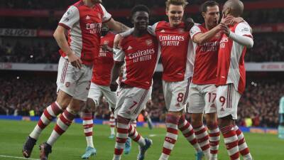 Impressive Arsenal back into top four as Lacazette and Partey down Leicester