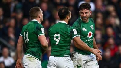 Johnny Sexton - Andy Farrell - Andrew Conway - Tadhg Furlong - Tadhg Beirne - Garry Ringrose - Hugo Keenan - Jack Conan - Ratings: Keenan and Gibson-Park excel in dramatic Ireland win - rte.ie - France - Ireland
