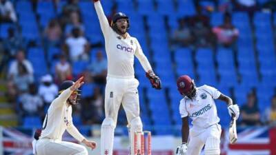 England in West Indies: Spirited tourists have to settle for draw in first Test