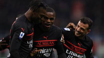 Theo Hernandez - Guglielmo Vicario - Alessandro Florenzi - Mike Maignan - Pierre Kalulu - AC Milan go five clear at top of Serie A with victory over Empoli after Pierre Kalulu winner - eurosport.com