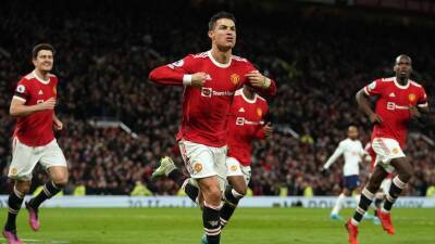 Cristiano Ronaldo hat-trick breaks goal-scoring record in Manchester United's 3-2 defeat of Tottenham