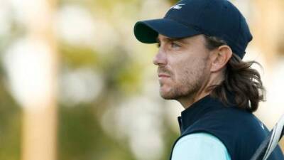 Players Championship: Tommy Fleetwood shares lead at windy TPC Sawgrass in round two
