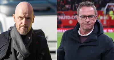 Erik ten Hag has plan for Ralf Rangnick with Ajax boss ready to take on Man Utd job