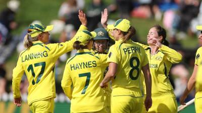 Meg Lanning - Tahlia Macgrath - Ashleigh Gardner - Women's World Cup: All-Round Australia Thrash New Zealand By 141 Runs - sports.ndtv.com - Australia - Poland - New Zealand -  Wellington