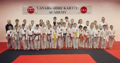 Scotland karate star Niamh Junner delivers masterclass for Lanarkshire Academy youngsters