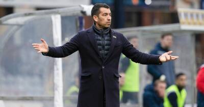 Gio van Bronckhorst targets Rangers Scottish Cup triumph as he issues player 'slip up' warning