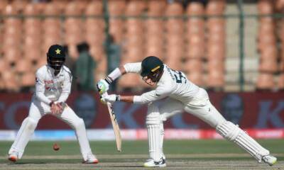 Pat Cummins - Alex Carey - Mitchell Starc - Steve Smith - Australia defend go-slow second Test tactics in Pakistan - theguardian.com - Australia - Pakistan -  Karachi