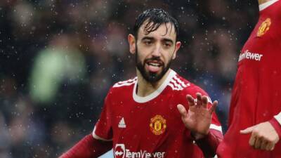 Ralf Rangnick - Bruno Fernandes - Anthony Elanga - Luke Shaw - Scott Mactominay - Atletico Madrid - Man Utd's Fernandes in race to recover from COVID ahead of Atletico clash -Rangnick - channelnewsasia.com - Manchester - Madrid