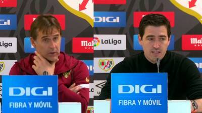 La contestación clara y directa de Iraola a Lopetegui tras rajar - en.as.com - Madrid