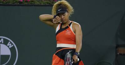 Naomi Osaka reduced to tears after being heckled during Indian Wells defeat