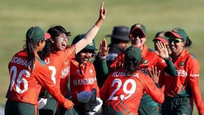 Bangladesh creates history with Women's Cricket World Cup win over Pakistan - abc.net.au - New Zealand -  Sana - Bangladesh - Pakistan - county Hamilton