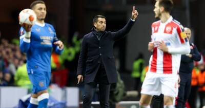 Red Star claim Gio van Bronckhorst made private Rangers admission after mammoth Europa League win