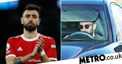 Bruno Fernandes returns to Manchester United training ahead of Atletico Madrid clash