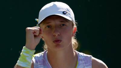 Iga Swiatek says Rafael Nadal's comeback win over Sebastian Korda inspired her 'a lot' against Clara Tauson