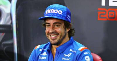 Fernando Alonso has called his new F1 car 'fast' ahead of 2022 season